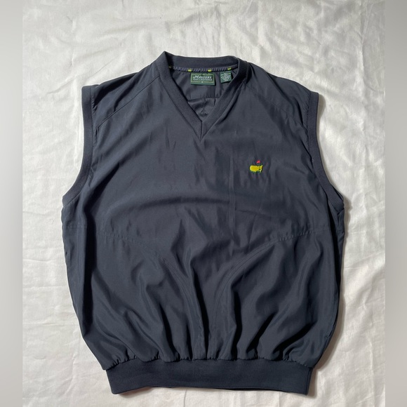 Masters Other - The Masters Collection Augusta National Black Windbreaker golf vest size M